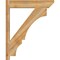 Ekena Millwork Balboa Slat Rough Sawn Outlooker, Western Red Cedar, 6"W x 26"D x 32"H OUT06X26X32BOA06RWR - alternate 3
